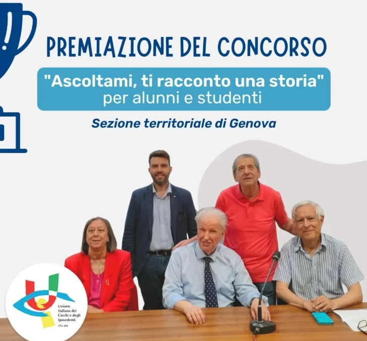 Ascoltami ti racconto una storia premiazione 2023 di Savona