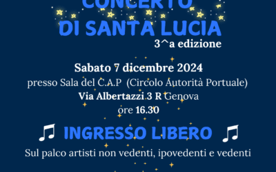 Concerto di Santa Lucia – sabato 7 dicembre 2024